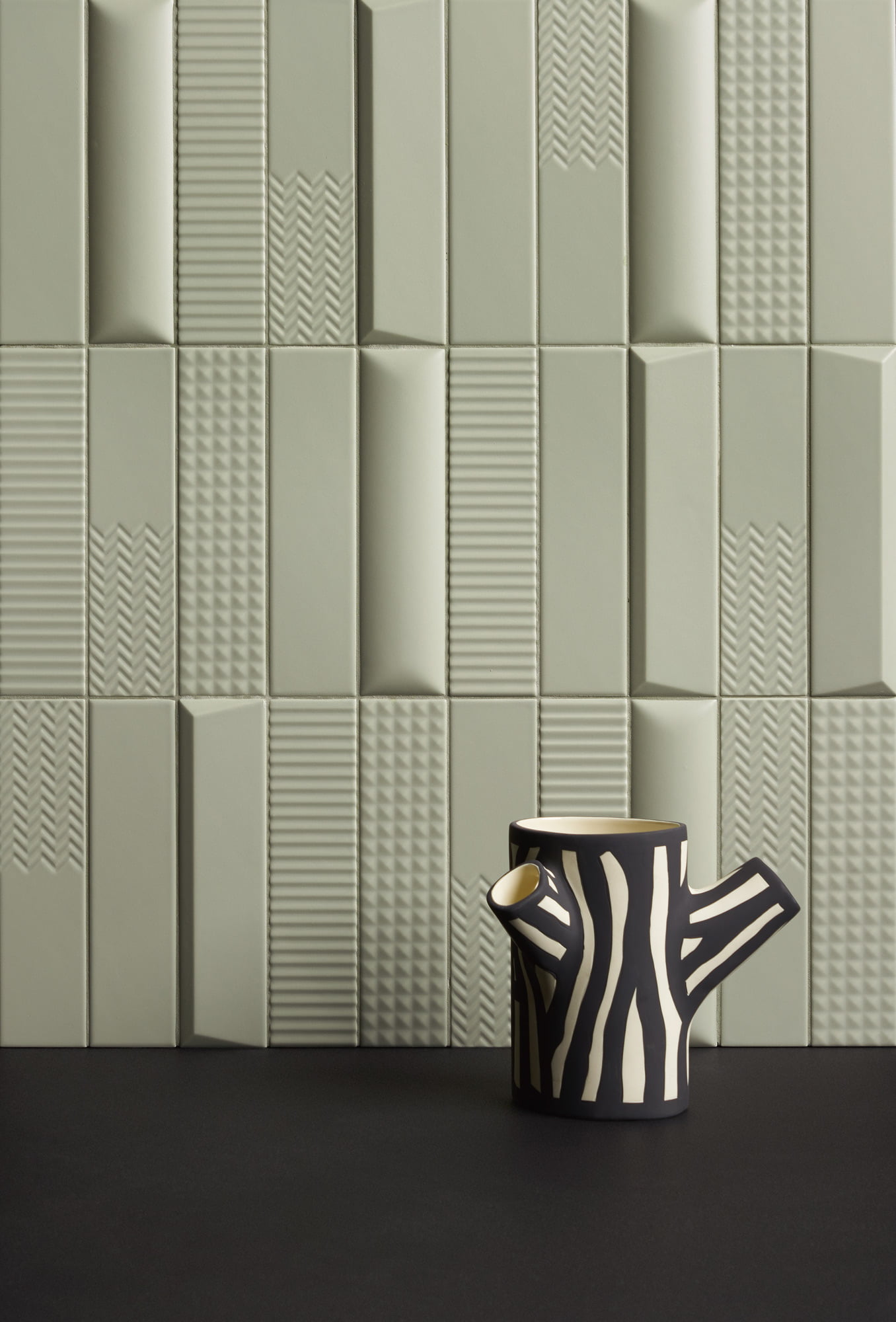 Biscuit Salvia Strip / Plain / Dune / Peak / Stud / Waves 5x20 2”x8”