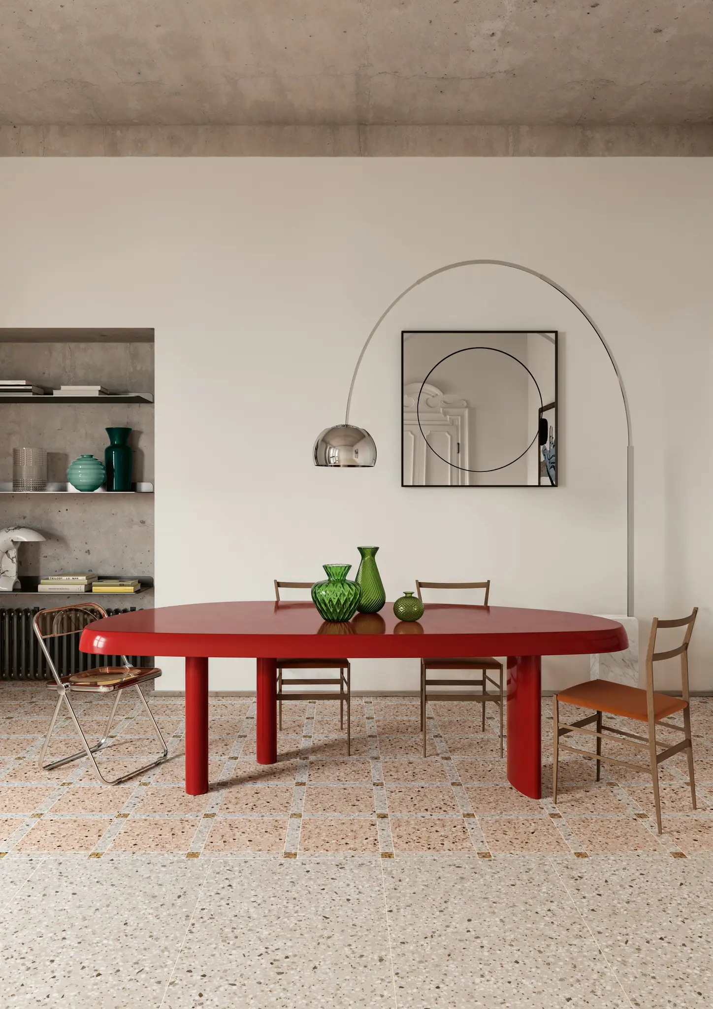 Chicco Greige 60x120 24”x48” / Chicco Regolo R/G/S 34,5X34,5 14”x14”
