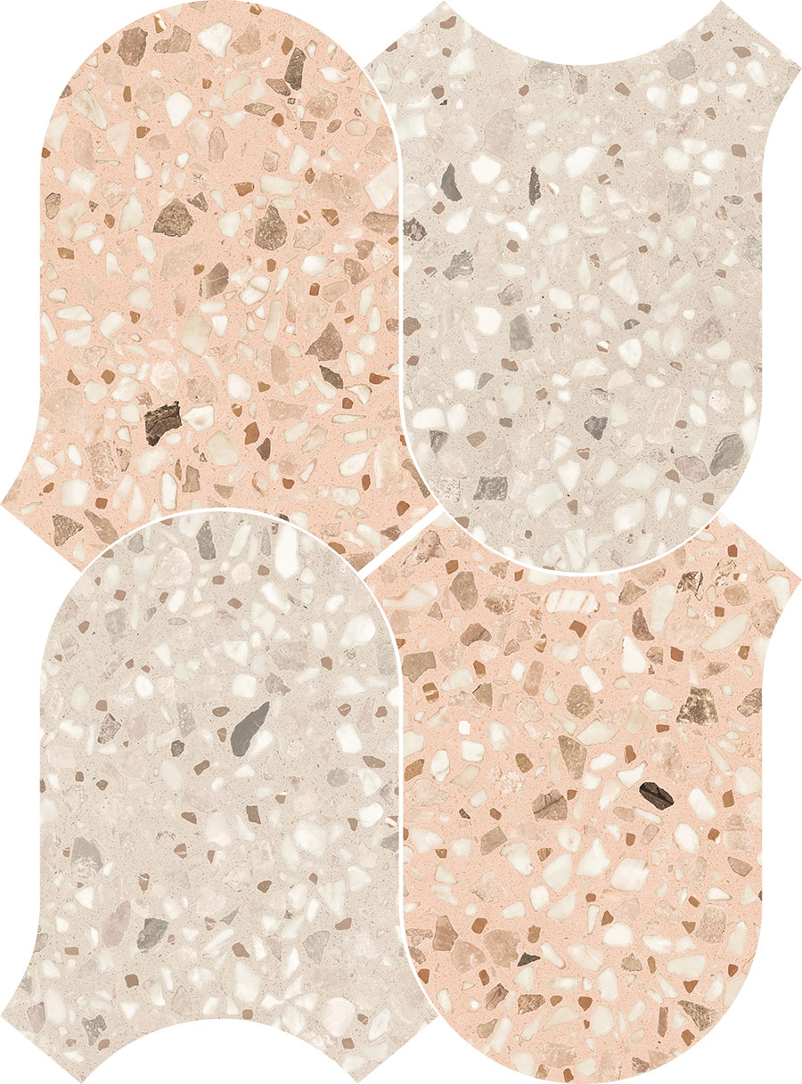 Chicco Mosaic Onda Rosa/Greige