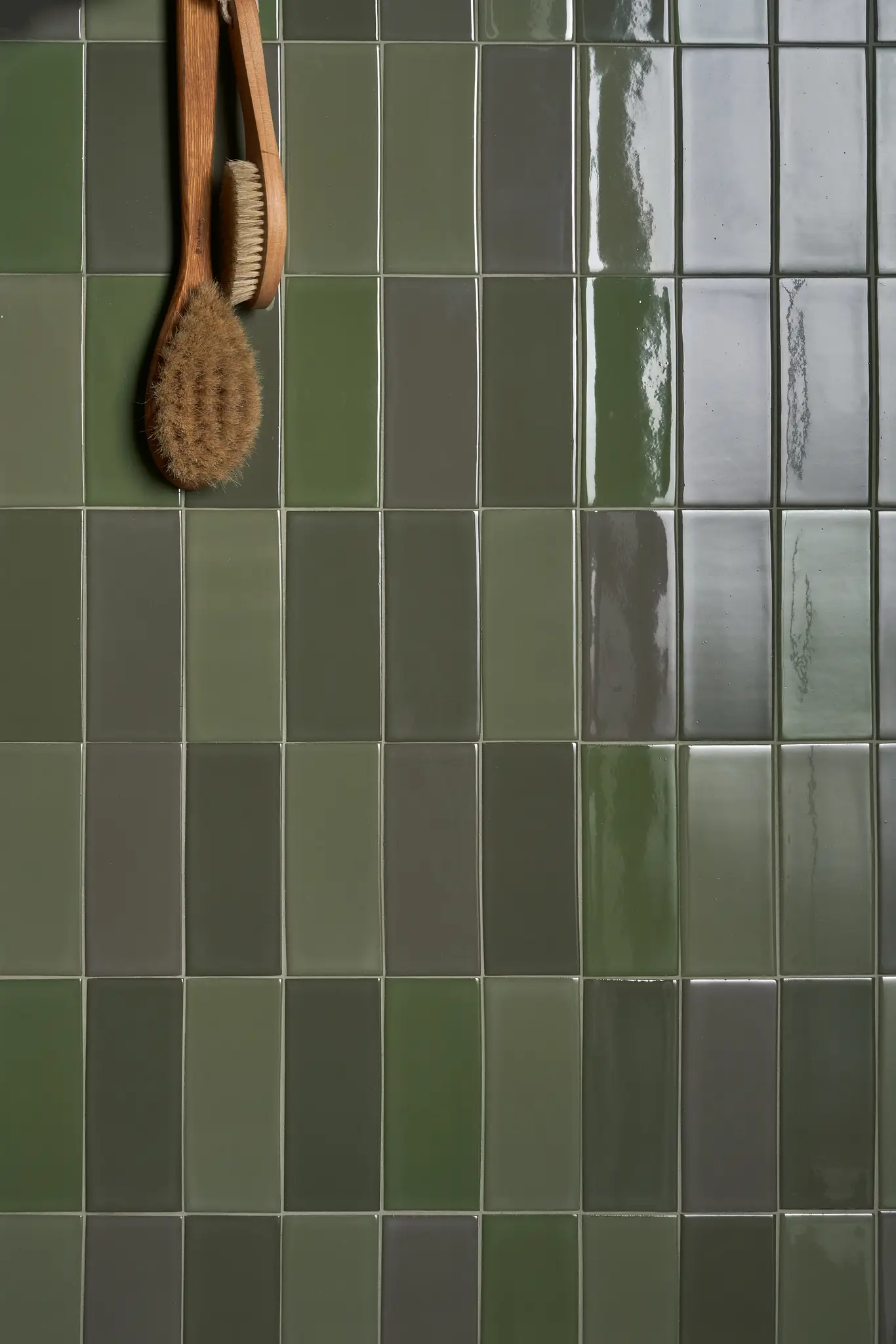 Brick Lux Verde 6,5x15,5 3”x6”