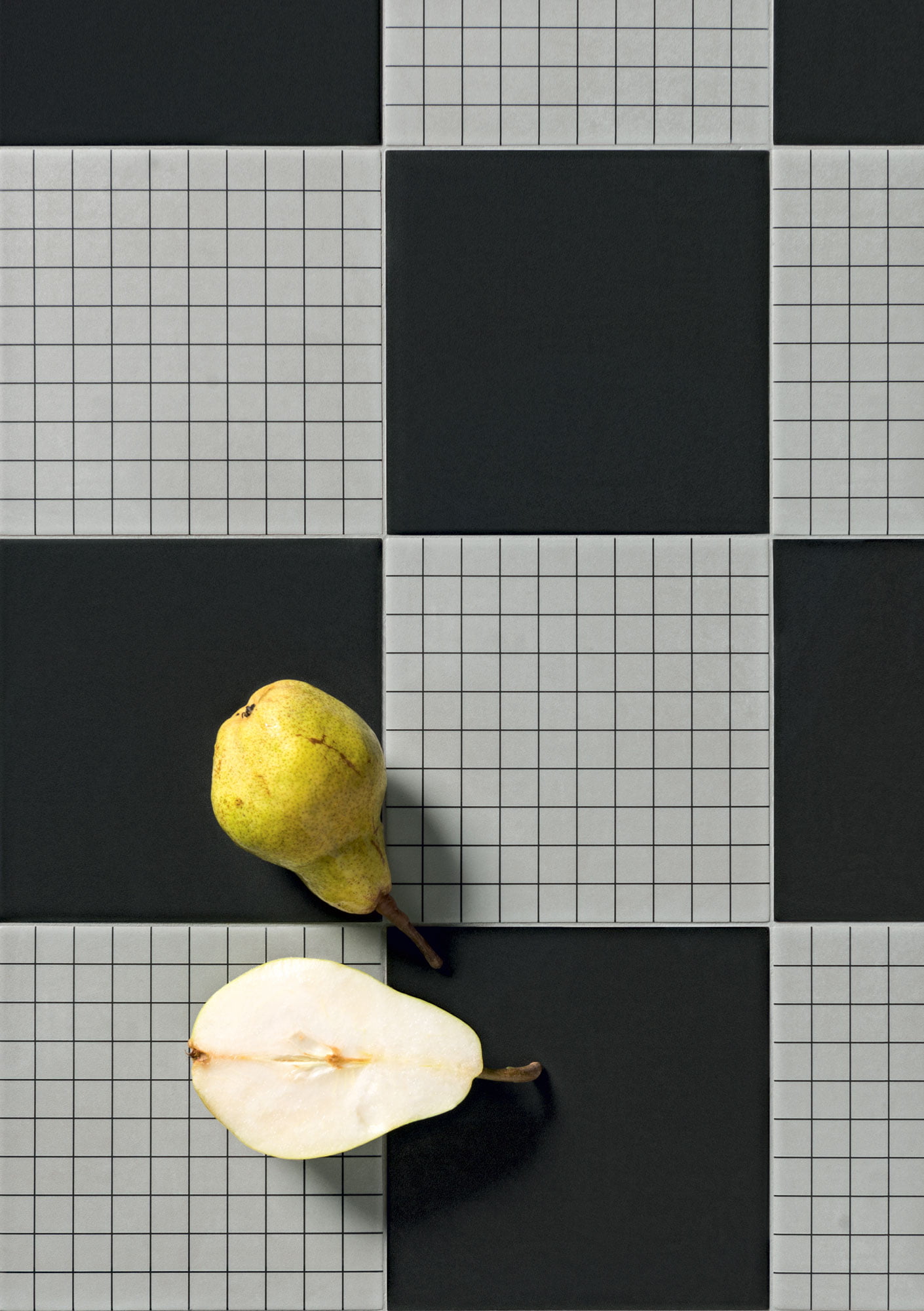 Futura Black - Futura Grid Black 15x15 6"x6"