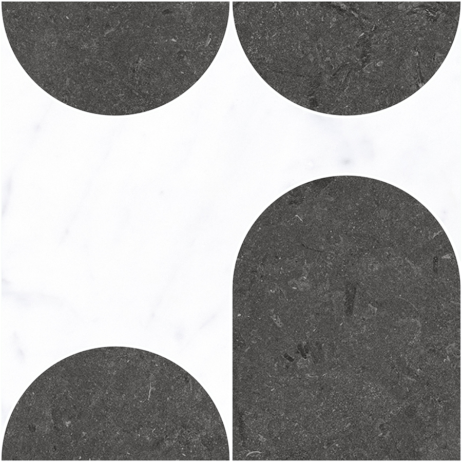 Italic Mosaic Mix C Lava