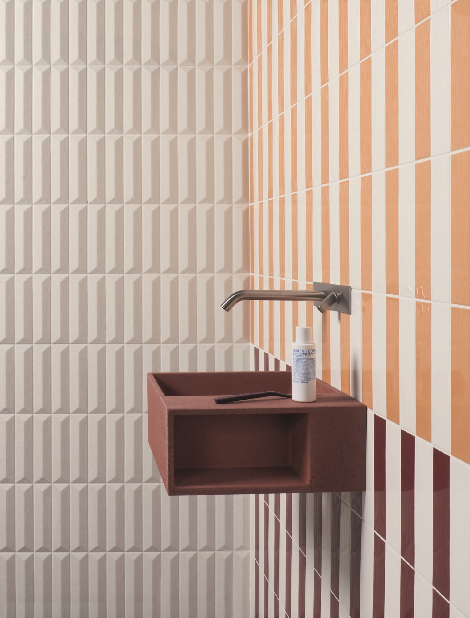 Kappa Raw / Bordeaux / White / Tangerine 5x20 2"x8"