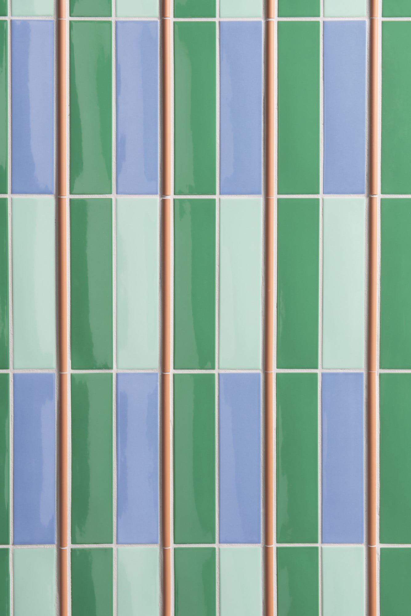 Kappa Mint / Green / Tuareg 5x20 2"x8" / Matita Cotto 1,1x20 7/16"x8"