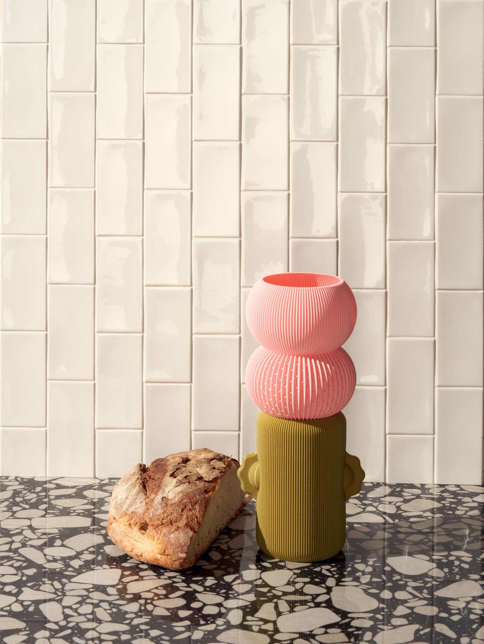 Mou Milk Glossy 6,2x12,5 2”x5” - SCB Peggy 60x120 24”x48”