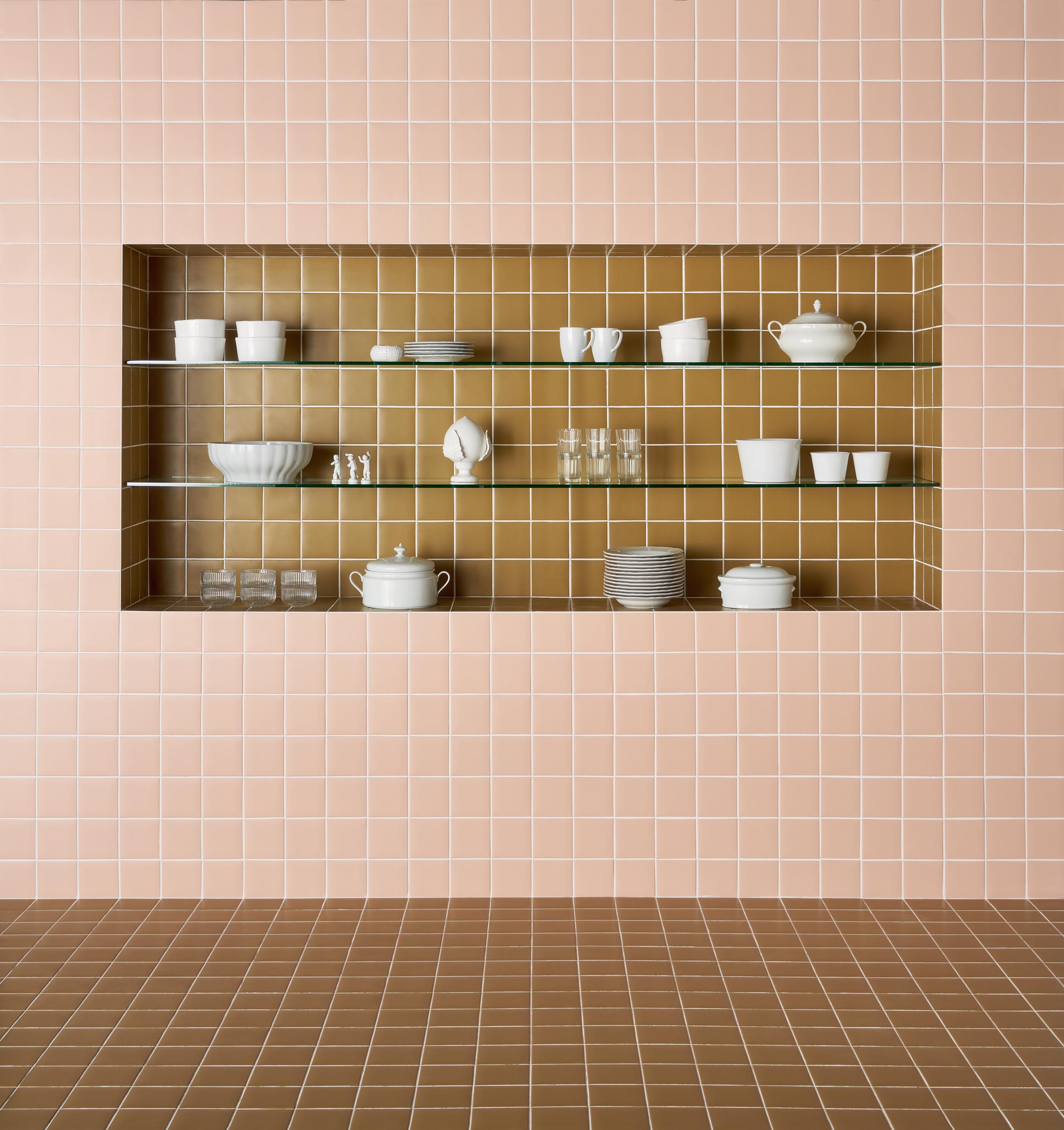 Pixel41 11,55x11,55 5"x5", 11 Powder - 15 Khaki