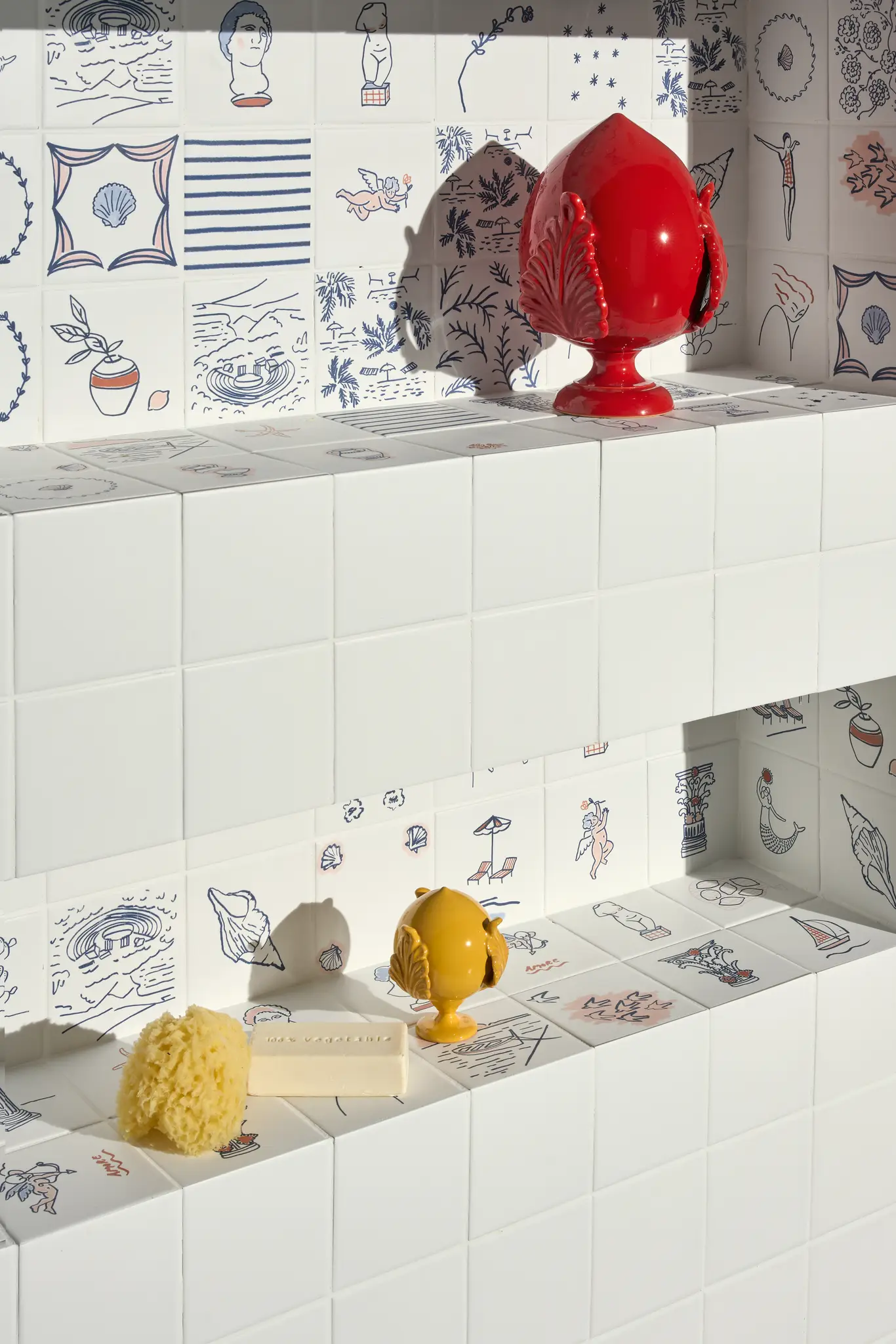 Stories White Matte / Stories Costiera Matte 10x10 4”x4”