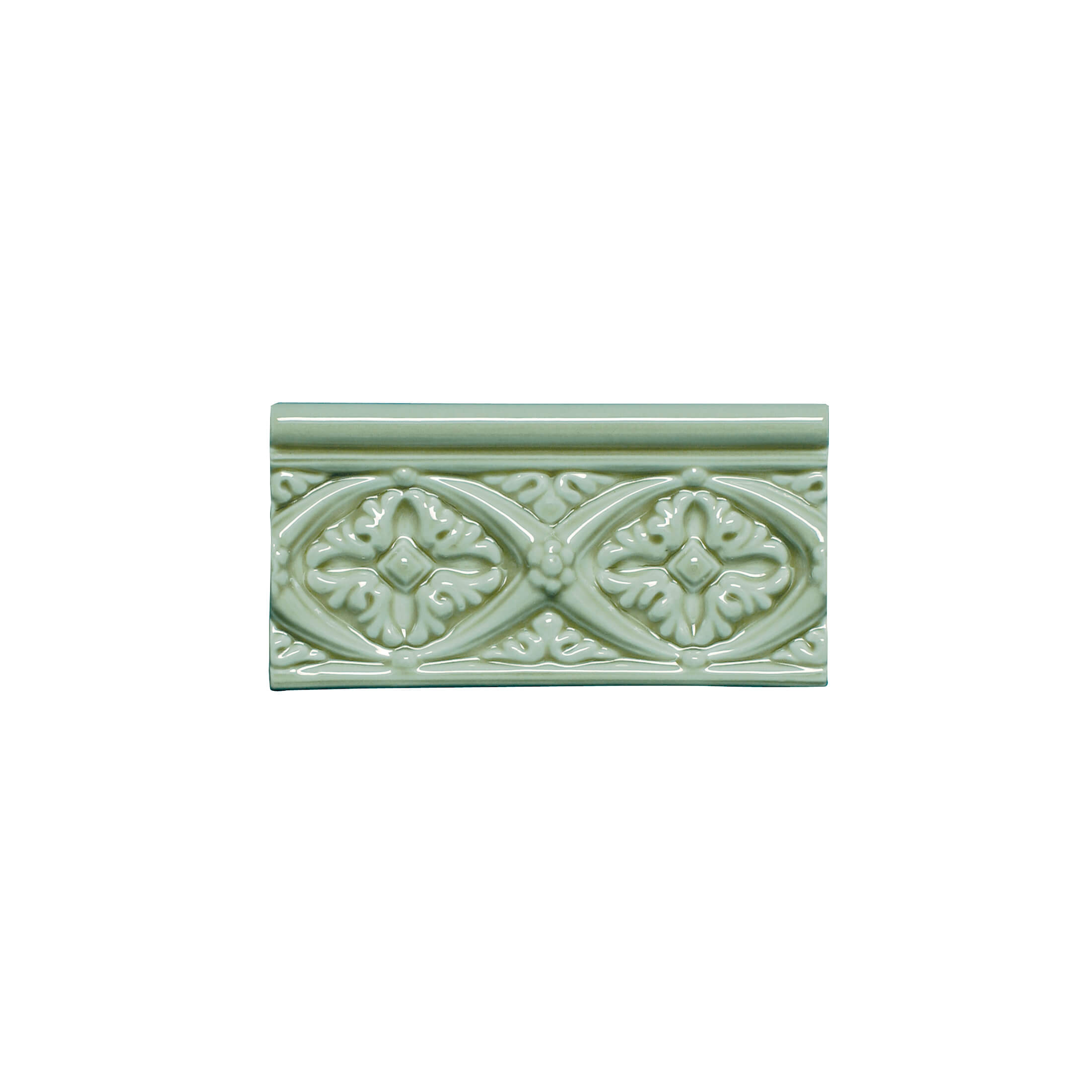 RELIEVE BIZANTINO C/C VERDE CLARO