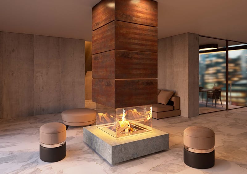 Corten в интерьере