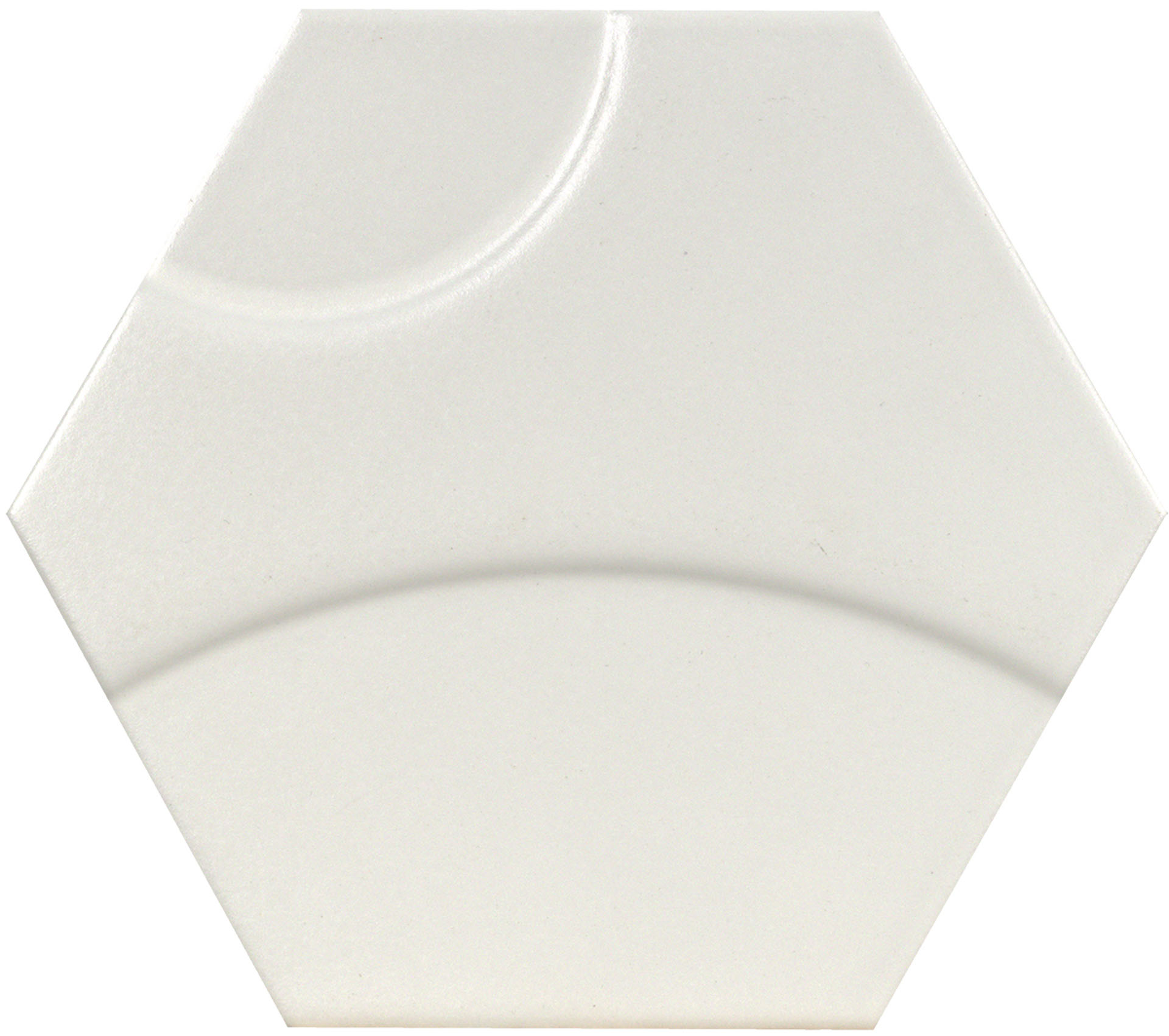 Intuition White Wave Hexagon Hex