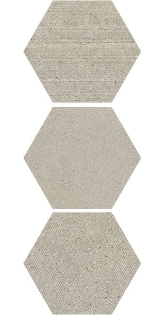 Grey Mix Hexagon
