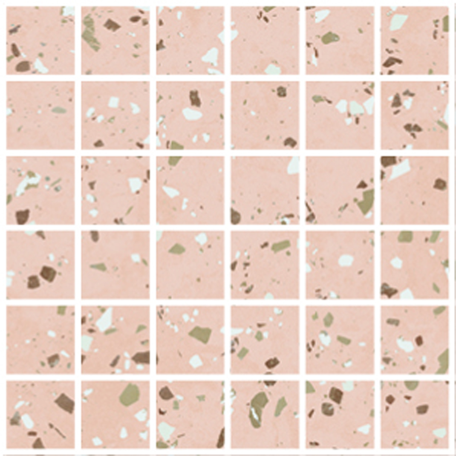 South Pink Nat Mos 30X30