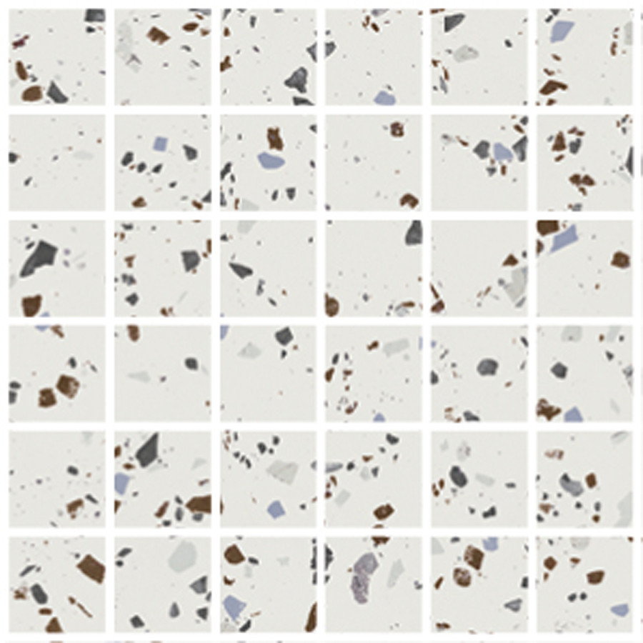 South White Nat Mos 30X30