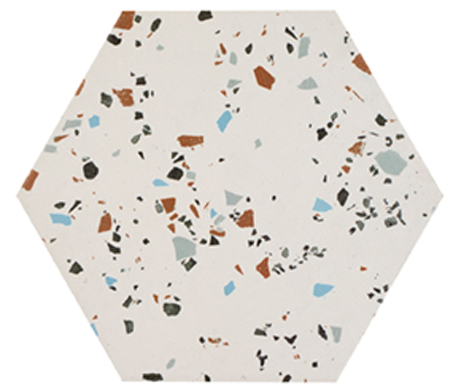 Керамогранит Tile South White Natural Hexagon Hex 25×30 см - коллекция South, Apavisa