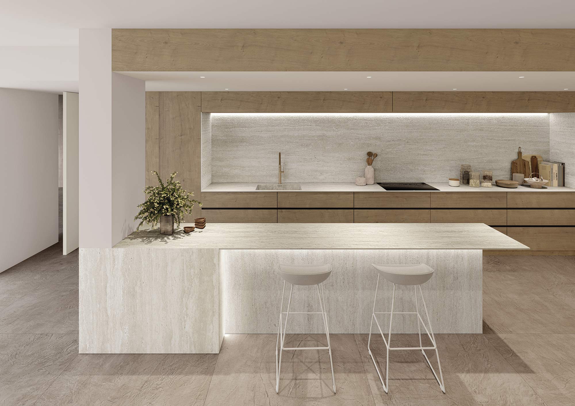 Travertino S-6 в интерьере