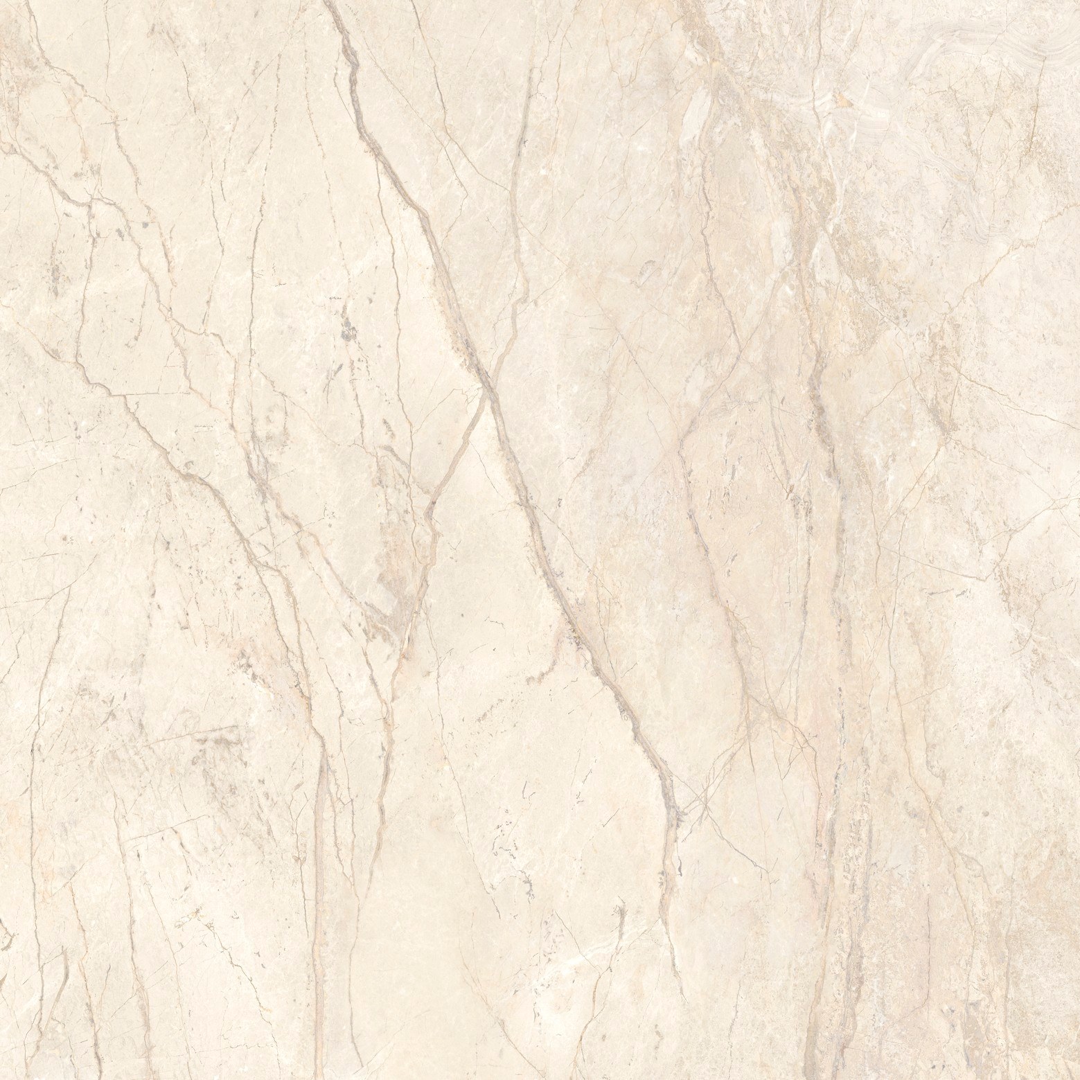 Wild Forest Ivory 3D Silk