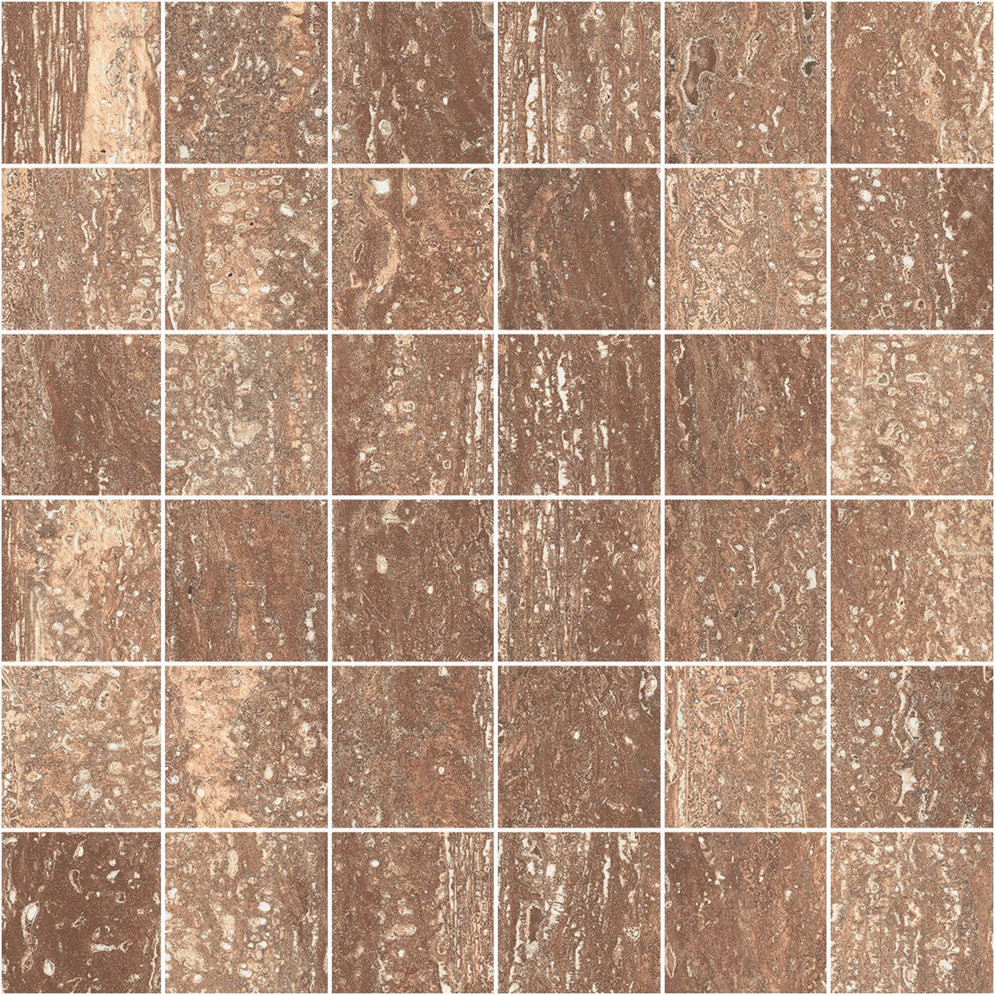 Mosaico Ardome Red (5x5)
