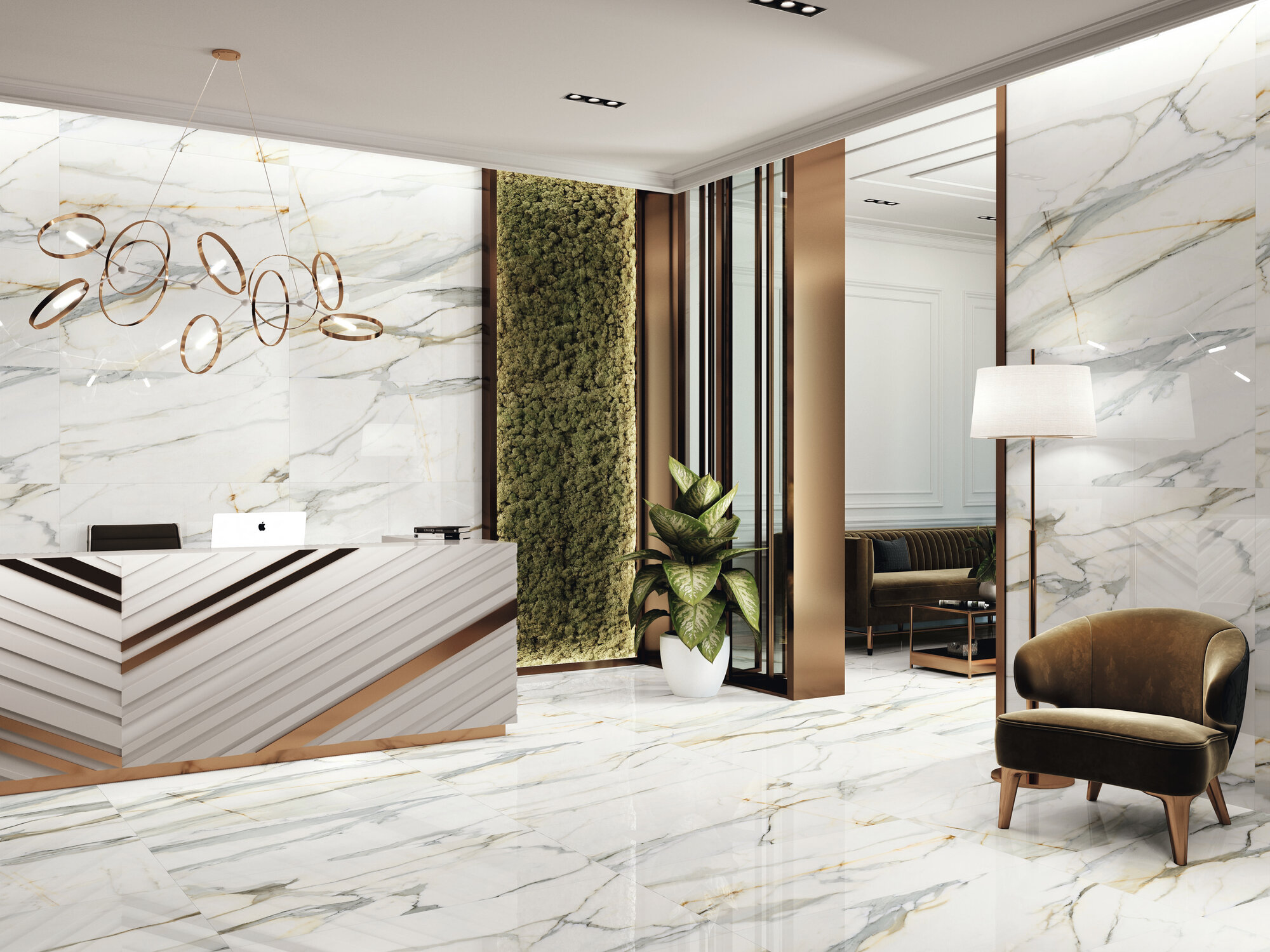 CALACATTA BORGHINI / интерьер