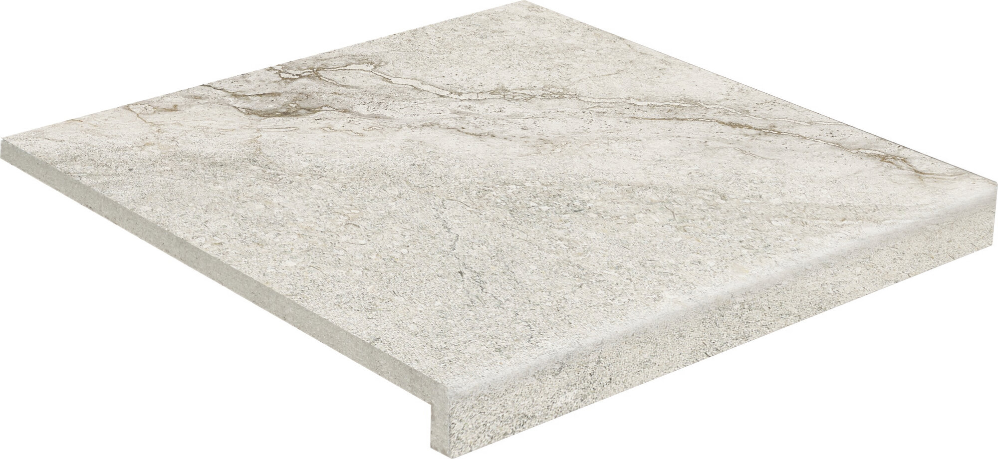 Peldaño Recto Cross White C3