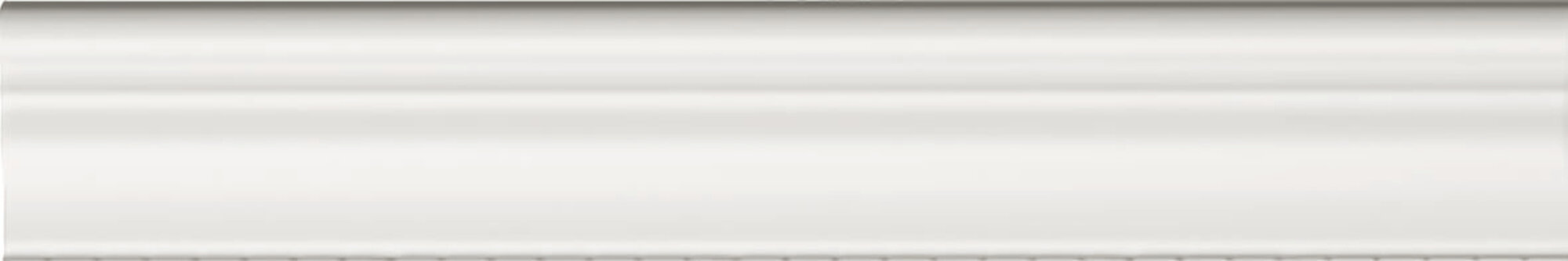 Moldura Plinth White Mate