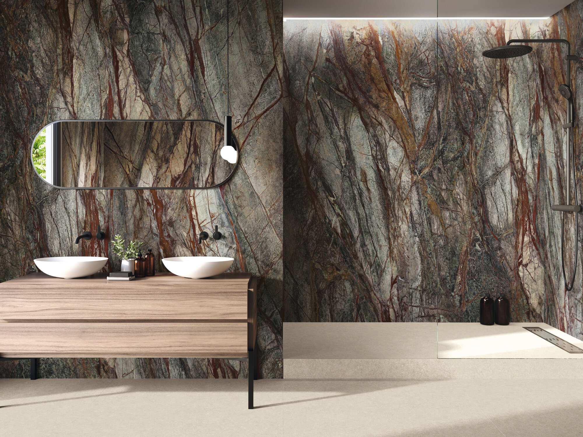 FOREST GREEN MARBLE / интерьер