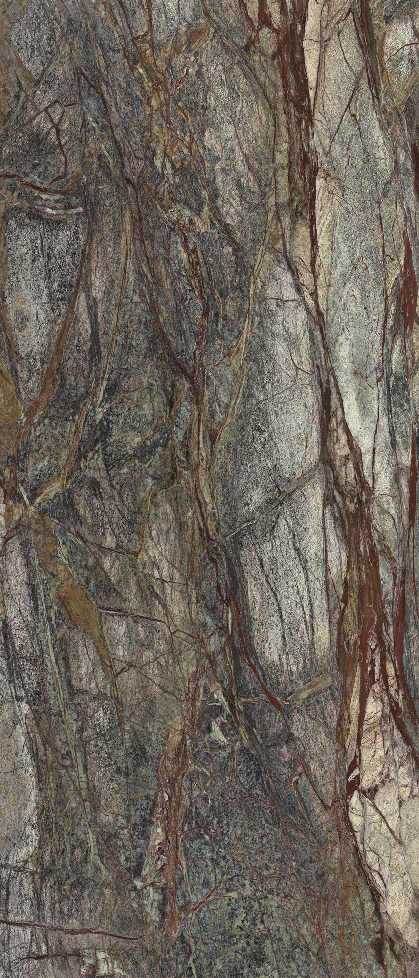 Forest Green Marble 3D Honed Rect.