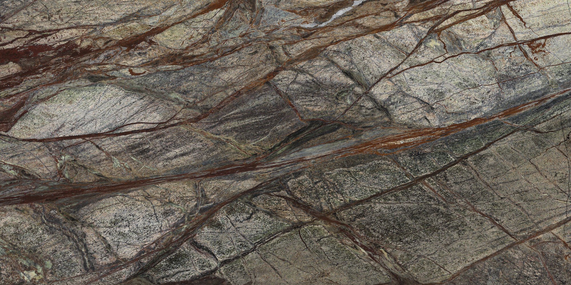 Керамогранит Forest Green Marble 3D Honed Rect. 60×120 см - коллекция FOREST GREEN MARBLE, APE