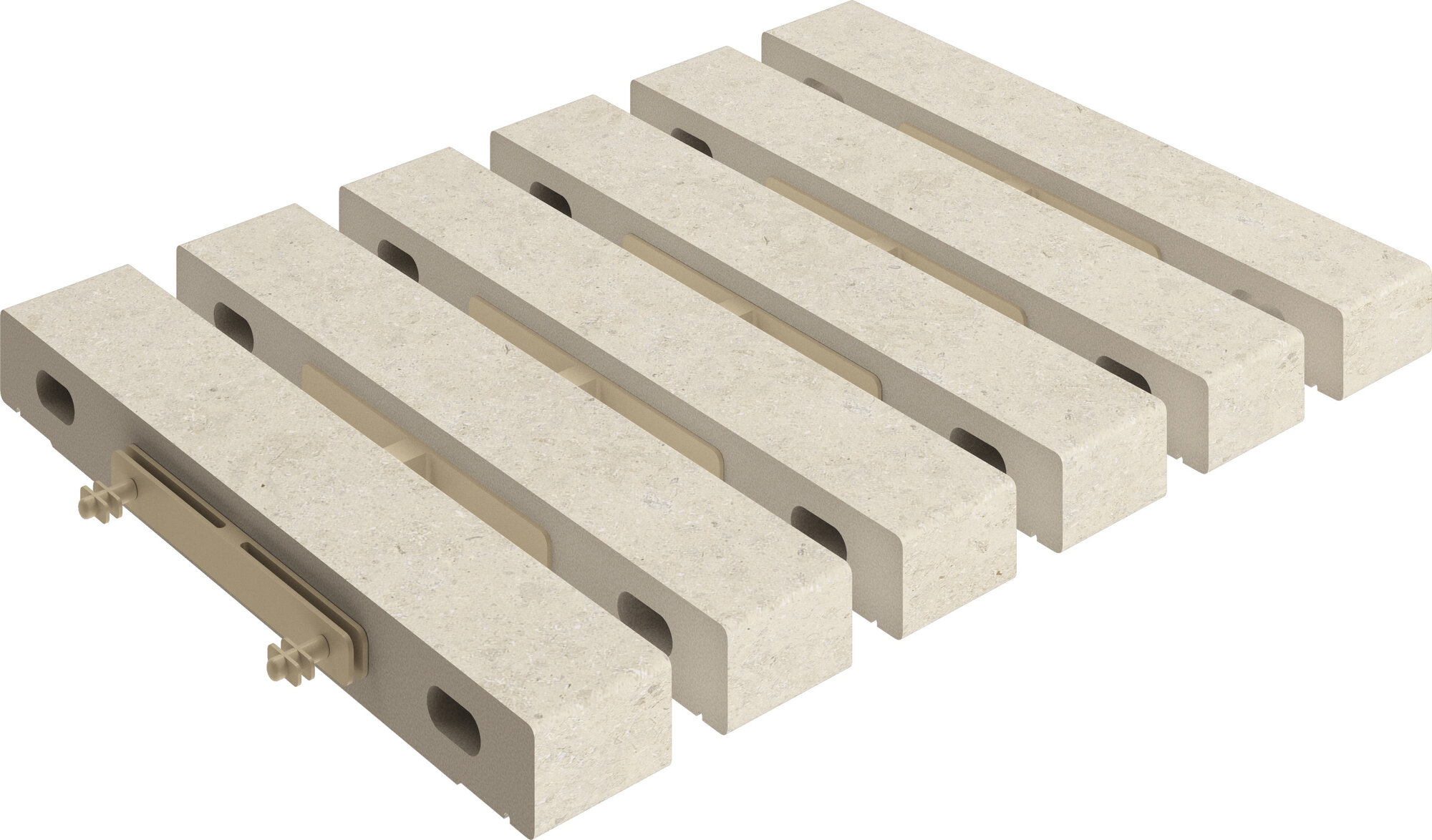 Rejilla Modular Kyoto Ivory