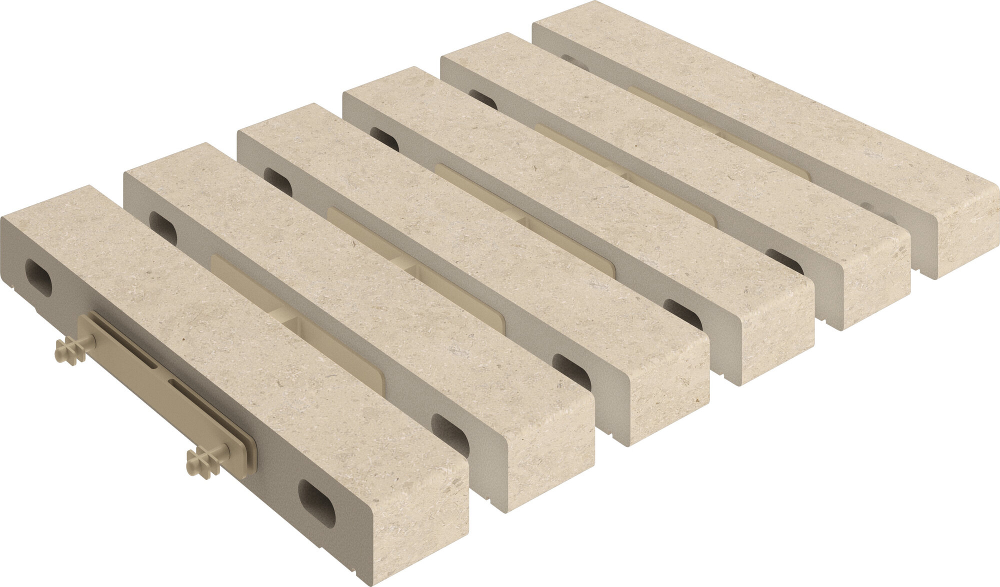 Rejilla Modular Kyoto Beige