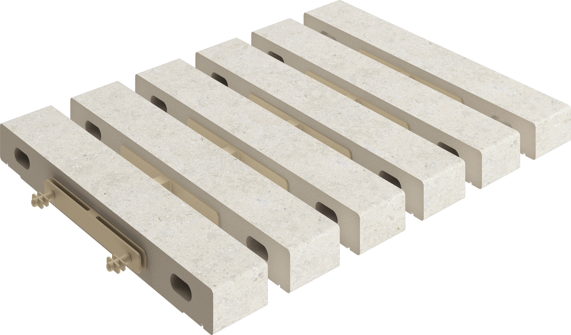 Rejilla Modular Kyoto White