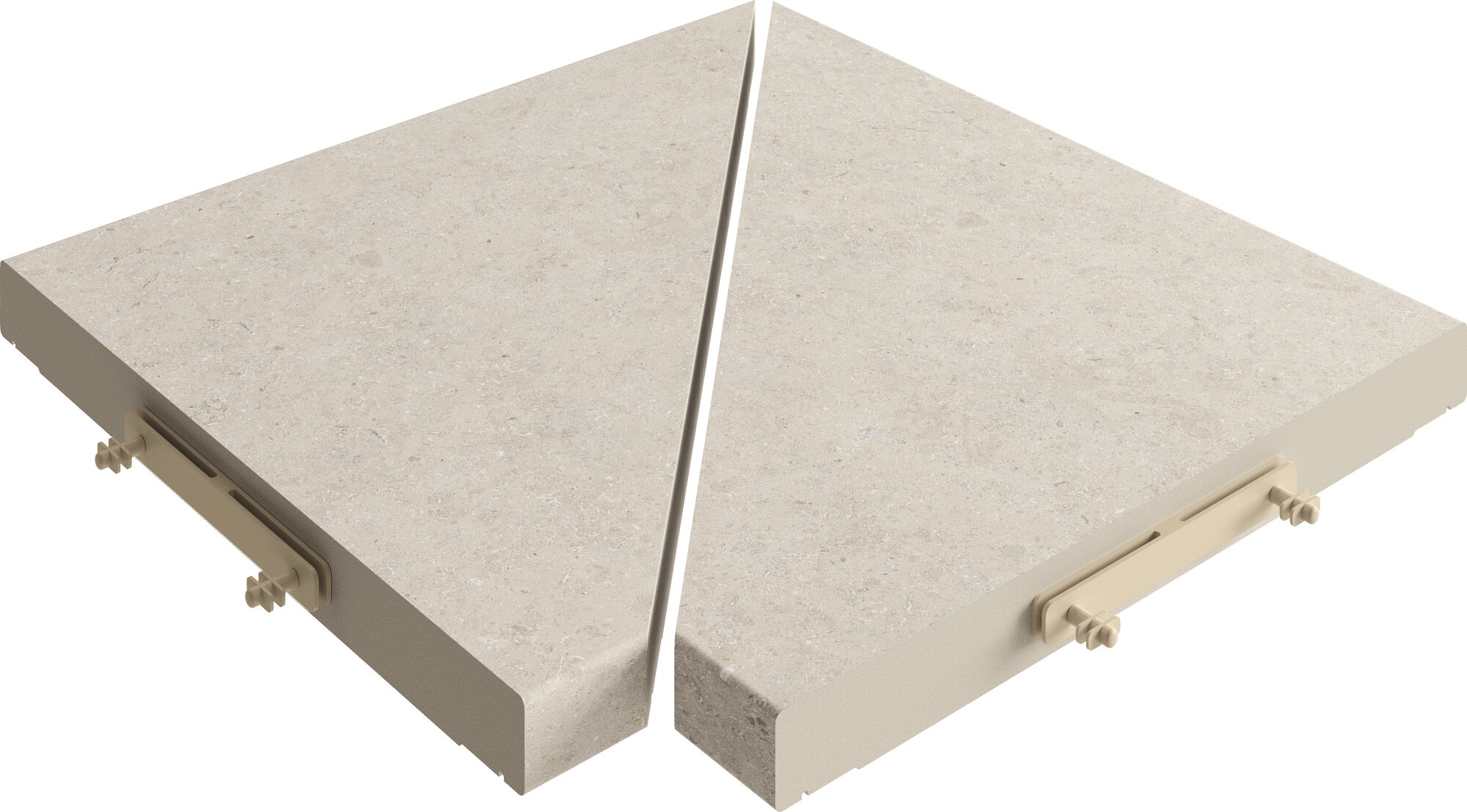 Par Angulo Rejilla Modular Kyoto Taupe