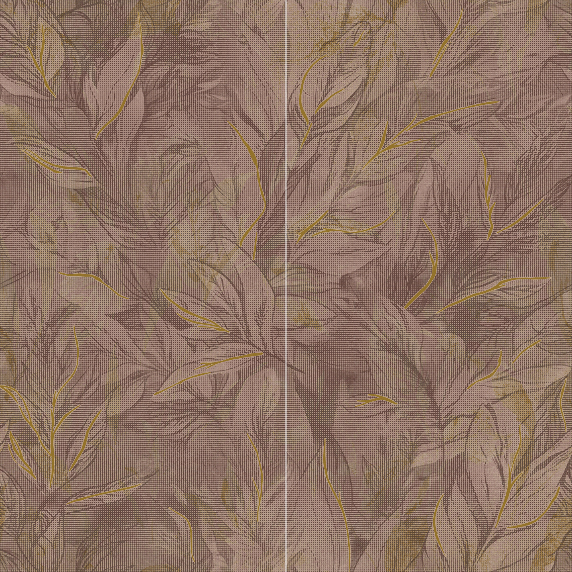 Decor Set(2) Zinnia Terracota