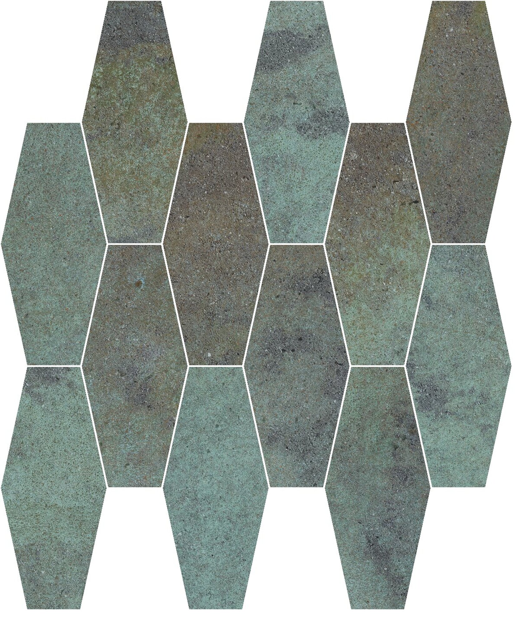 Malla Reef Aquamarine Honed
