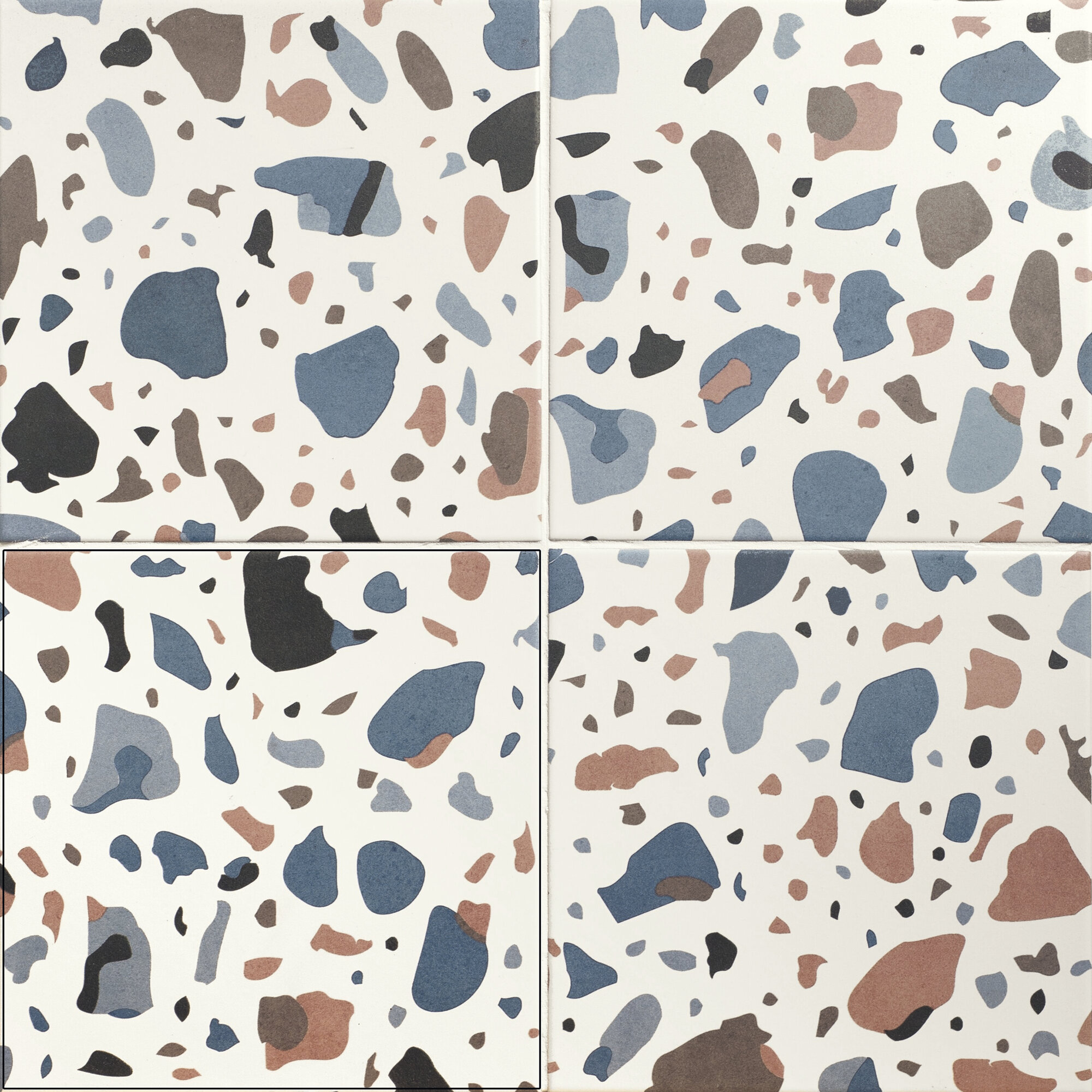 Керамогранит Isla Blue Mix 20×20 см - коллекция STAY, APE