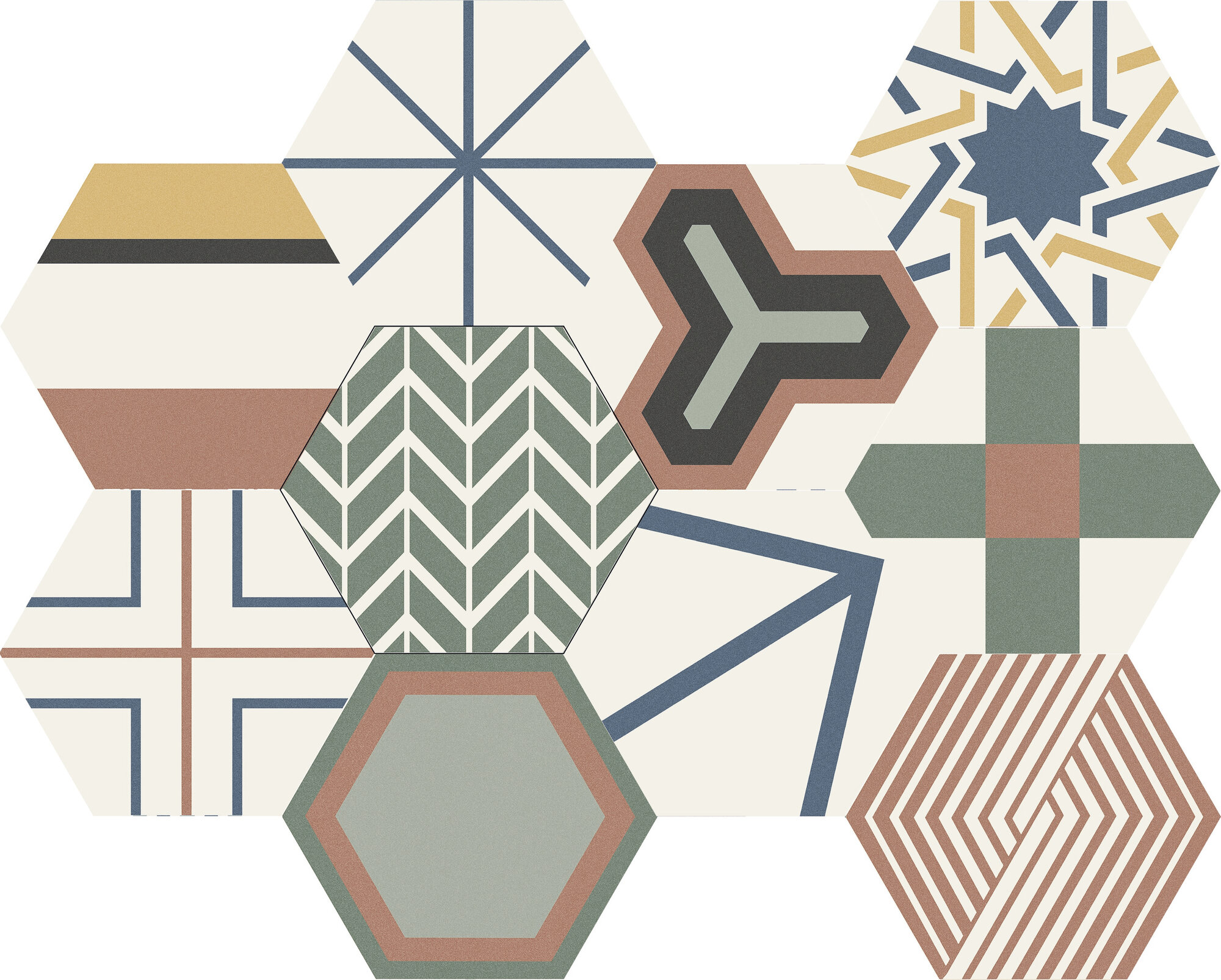 Hexagon Nice Mix