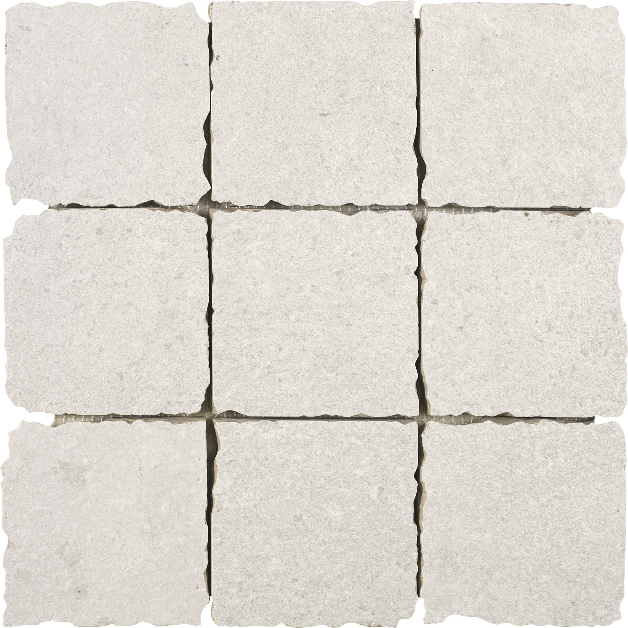 Mosaico Rustico Wabi Bianco