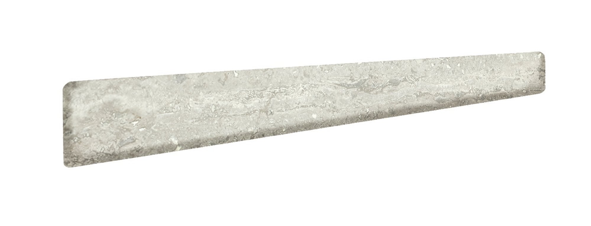 Remate Peld. Recto Travertino Silver