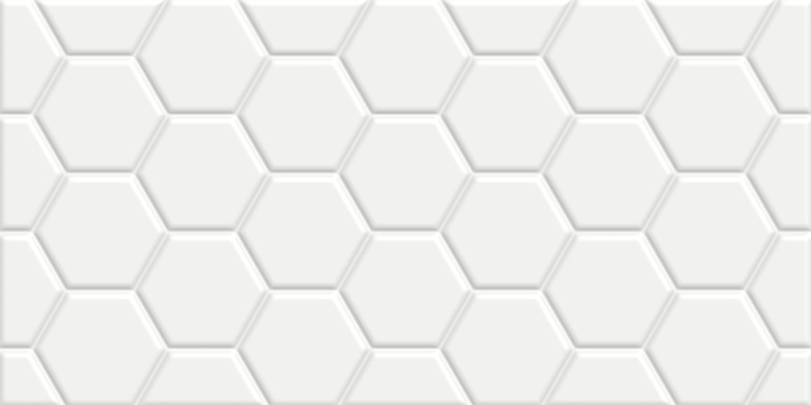 Edelweiss Hexagon White