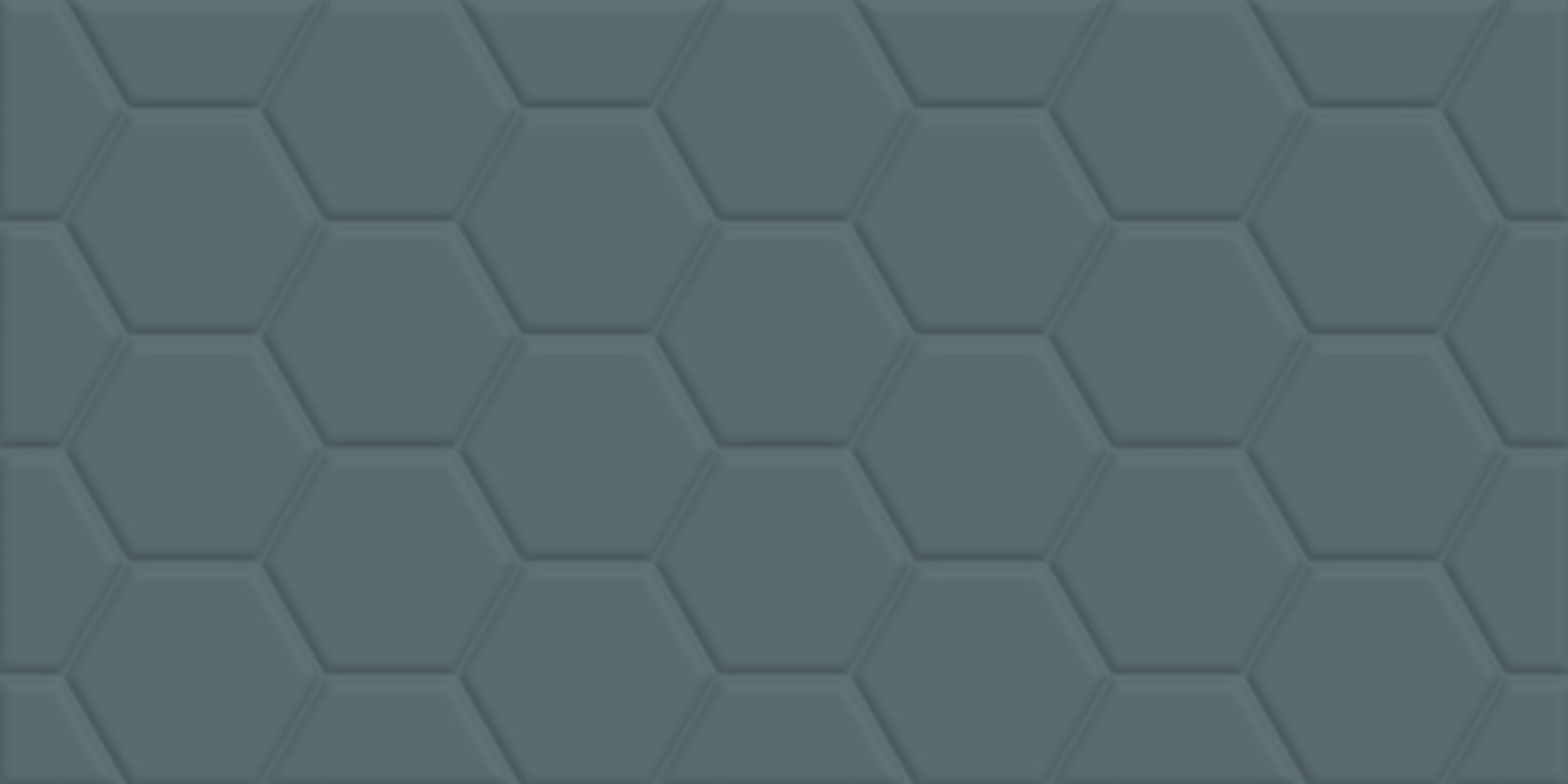 Edelweiss Hexagon Blue