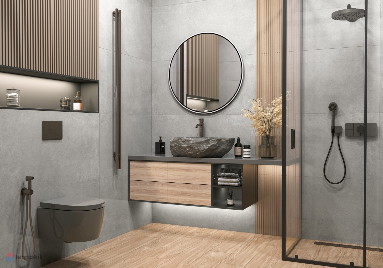 Microcement / интерьер