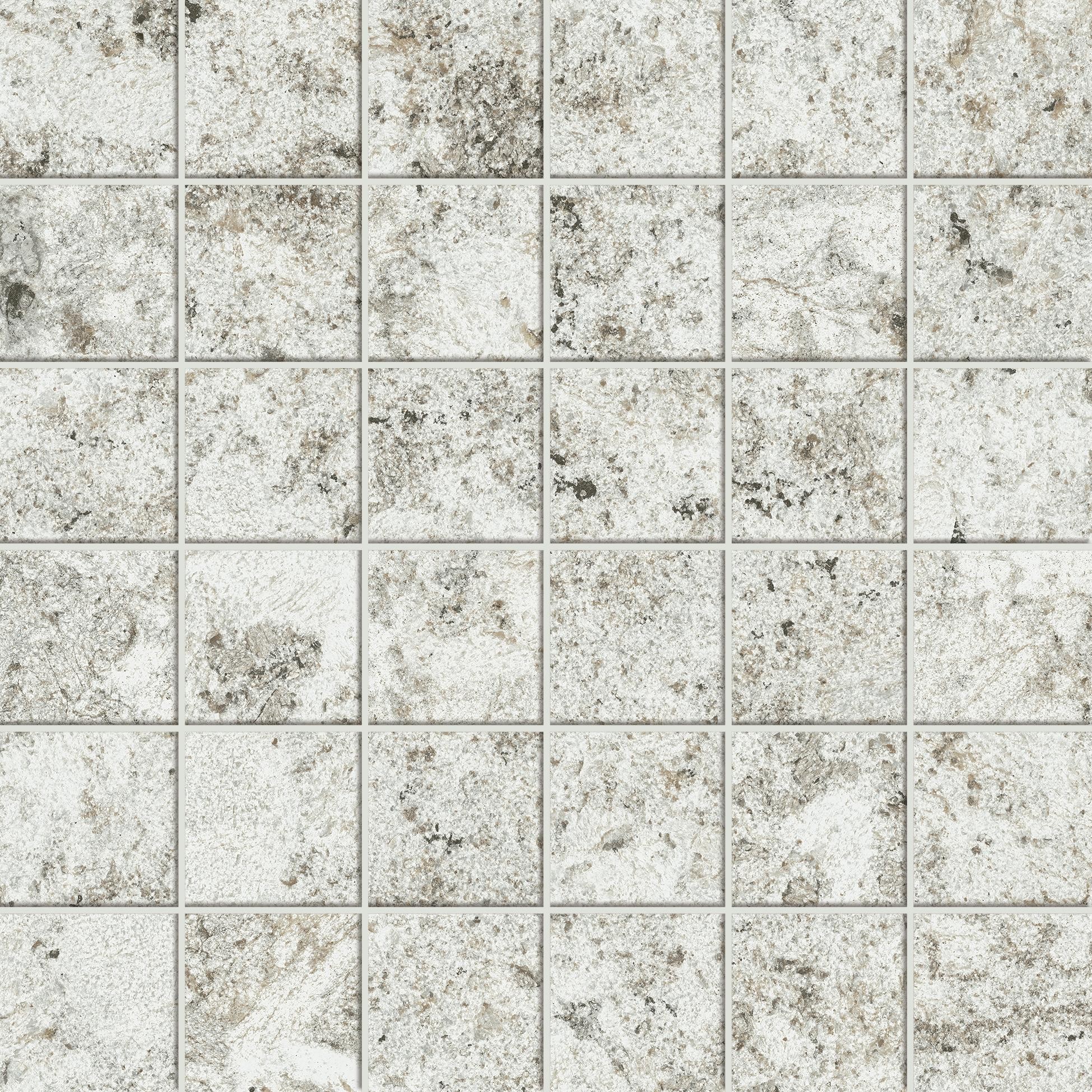 Forte dei Marmi Quark Brazilian White Mosaic
