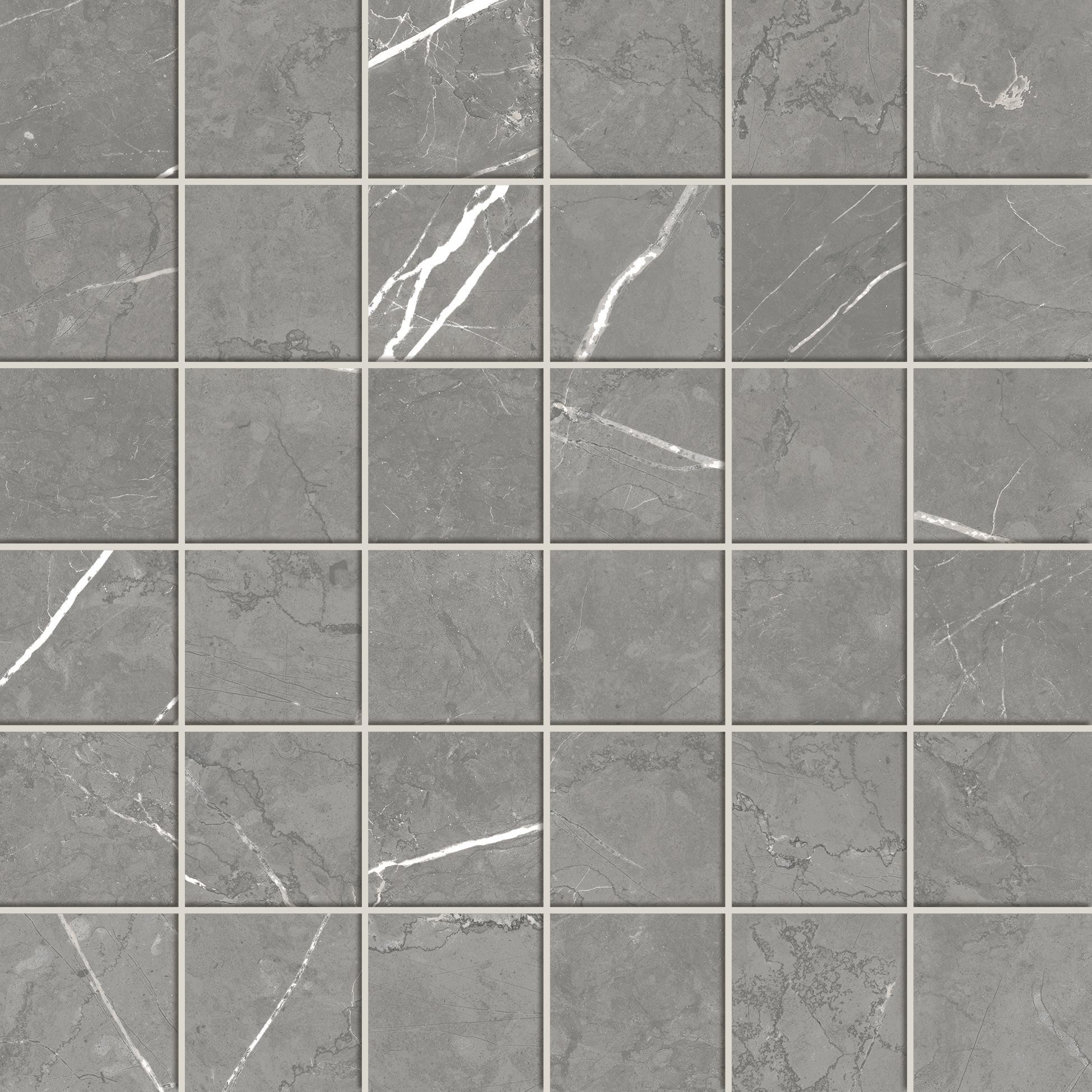 Forte dei Marmi Elegant Grey Mosaic Lap