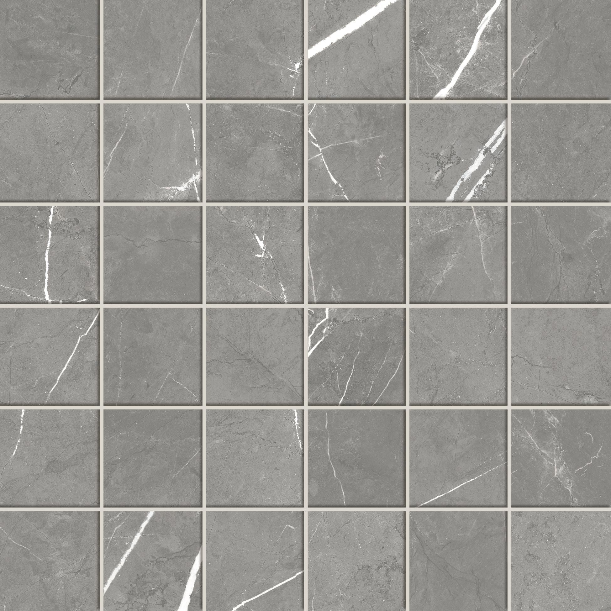 Forte dei Marmi Elegant Grey Mosaic Cer