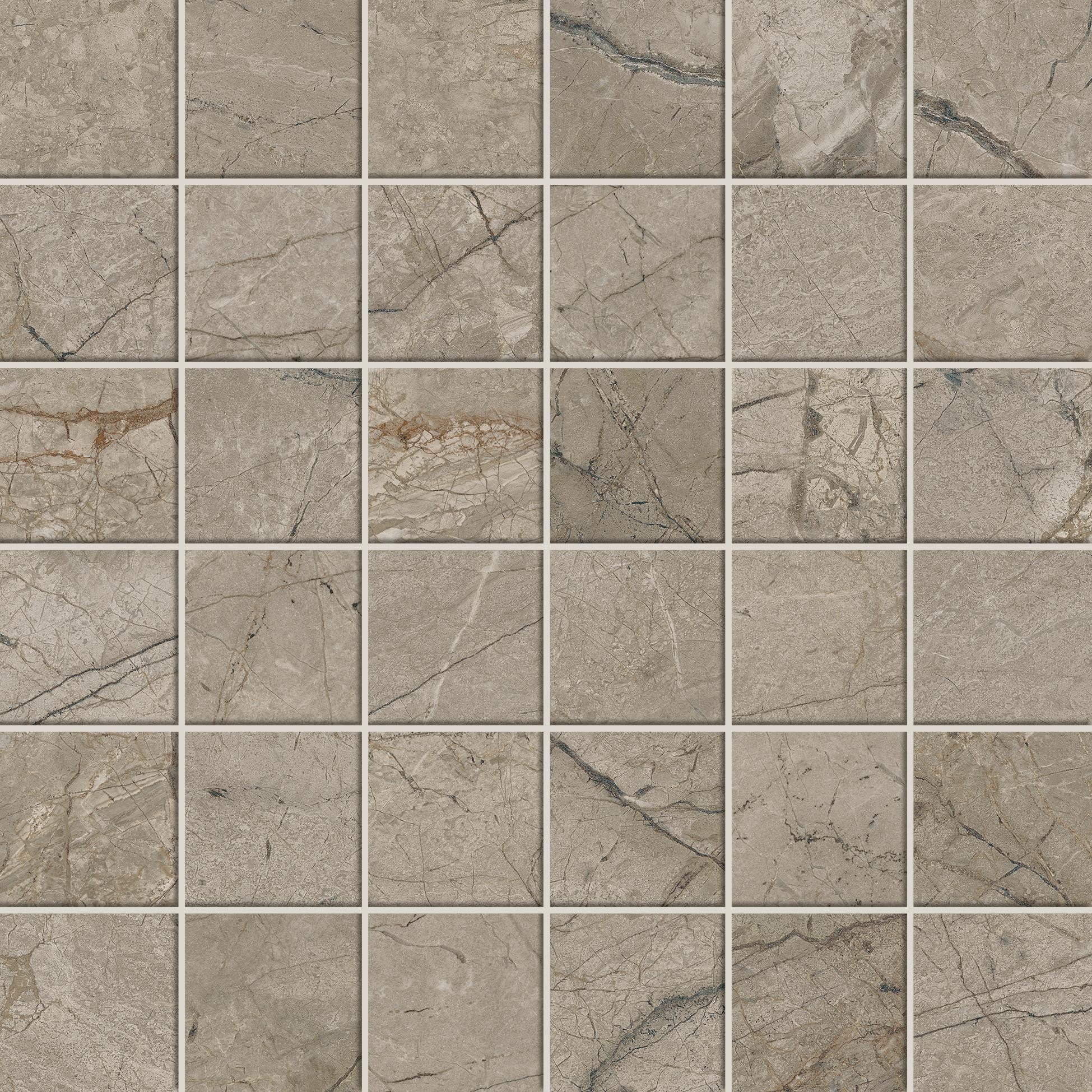 Forte dei Marmi Mystic Grey Mosaic Cer