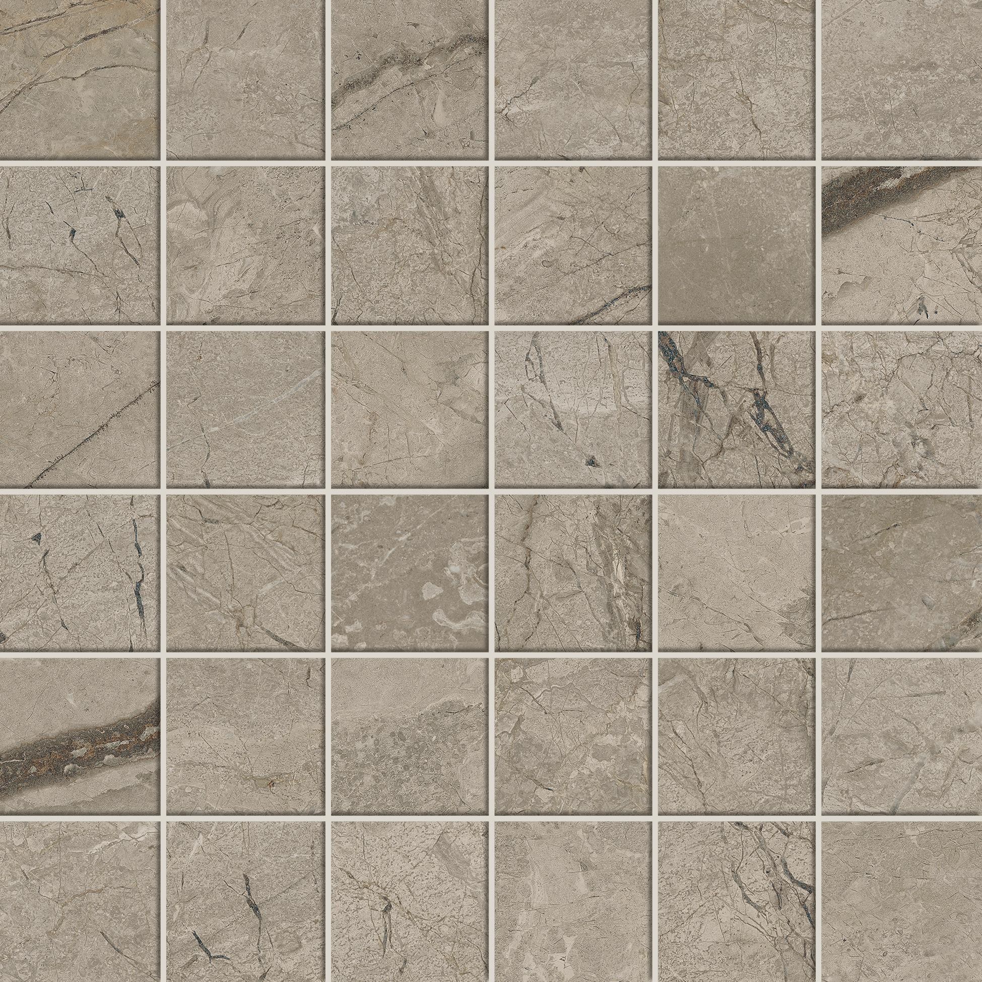 Forte dei Marmi Mystic Grey Mosaic