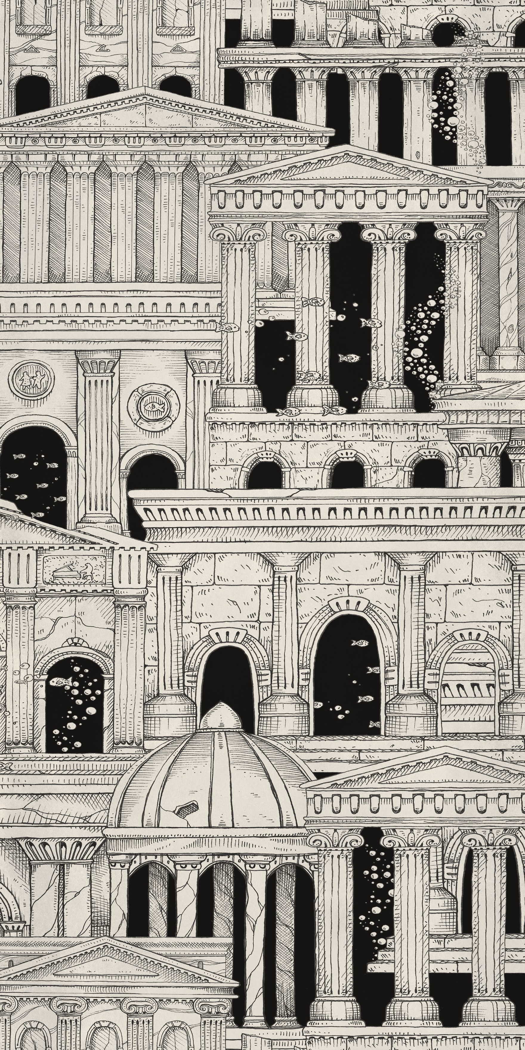 Керамогранит Декор Atlantis City 60×120 см