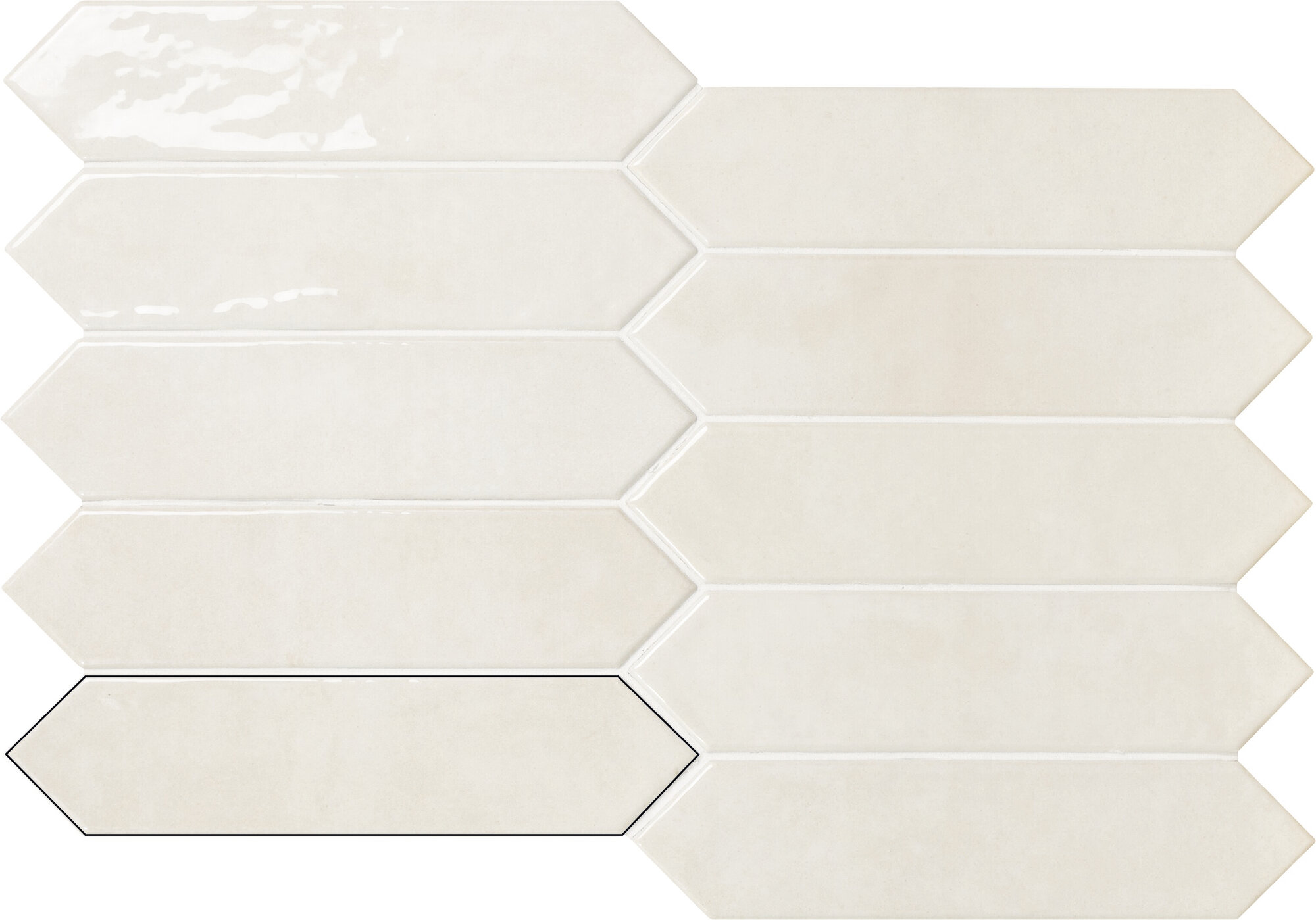 Керамогранит PICKET MODERN COCONUT MILK 6×26 см - коллекция CONTEMPORARY, CARMEN