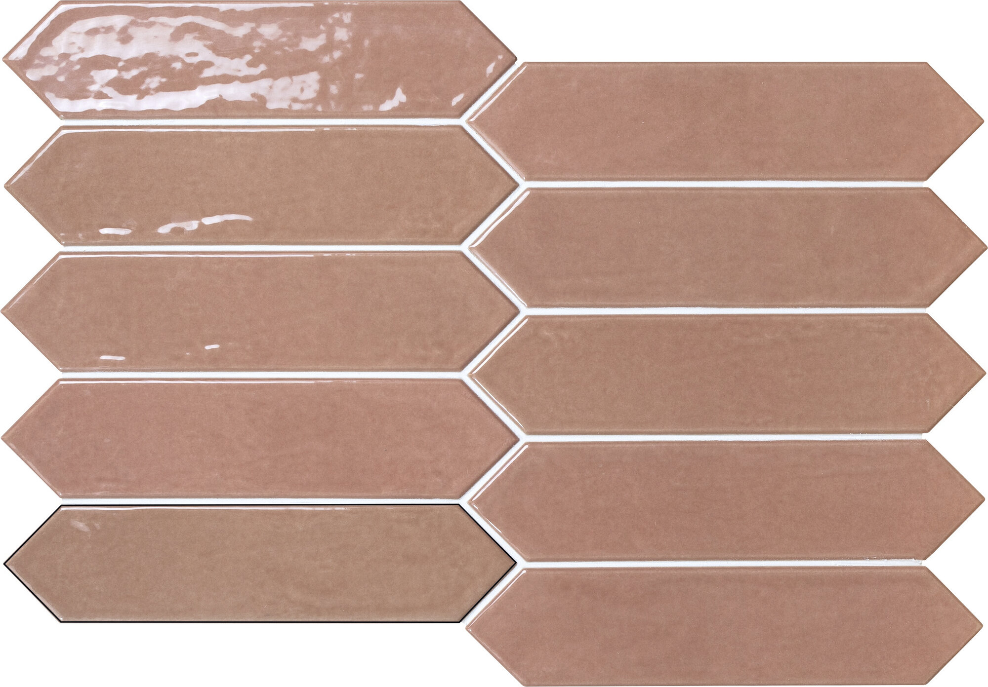 Керамогранит PICKET MODERN ASH ROSE 6×26 см - коллекция CONTEMPORARY, CARMEN