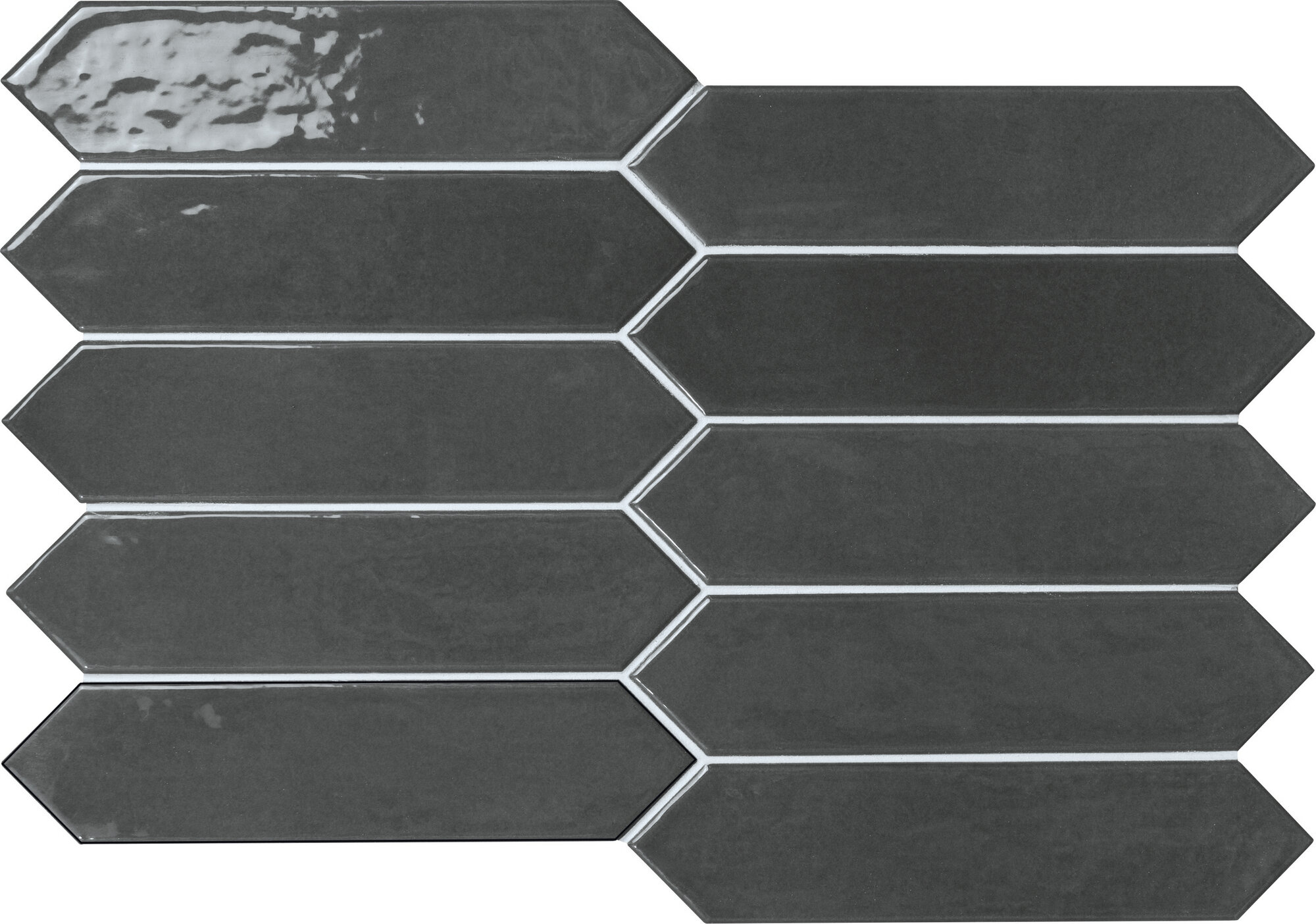 Керамогранит PICKET MODERN OBSIDIAN 6×26 см - коллекция CONTEMPORARY, CARMEN