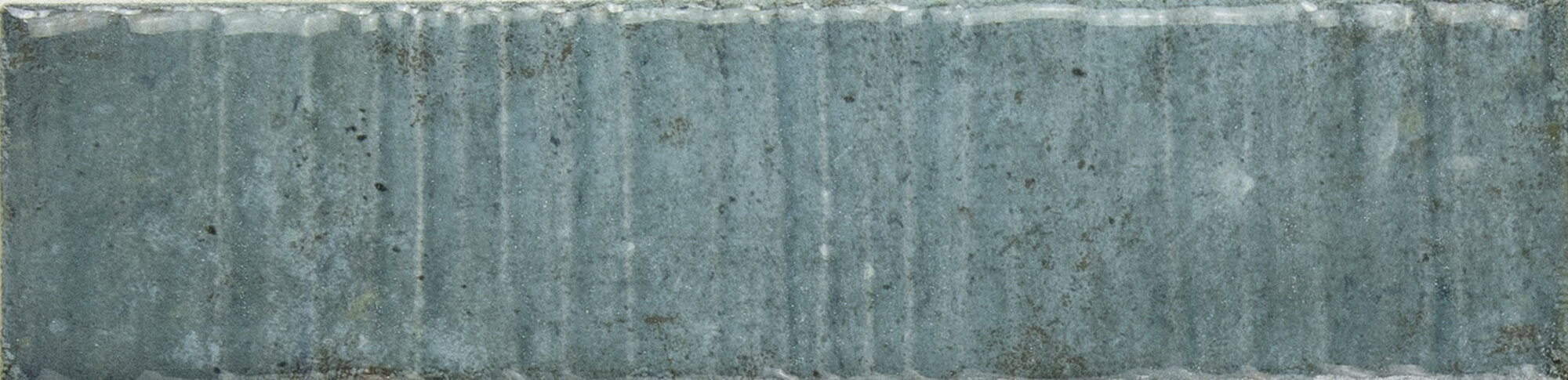 Керамика (white body) GROOVE TURQUOISE 5×20 см